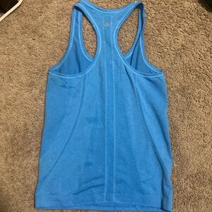 Light blue lululemon racerback top